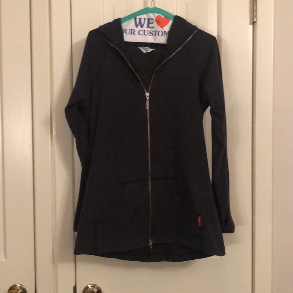 Hard Tail Grey Zip Up With Hood